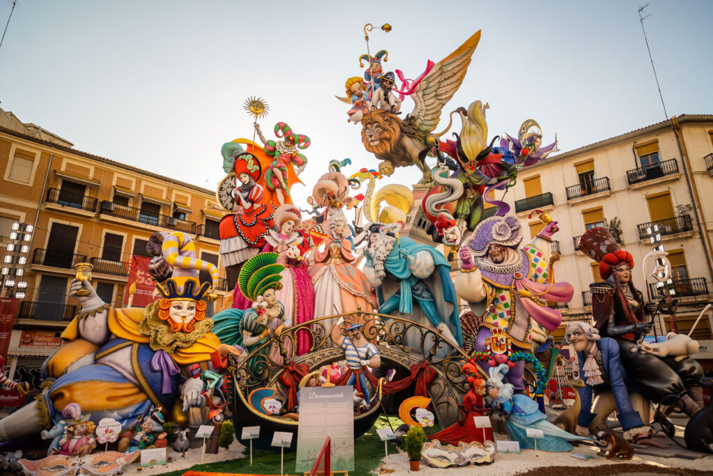 Fallas y arquitectura en Valencia